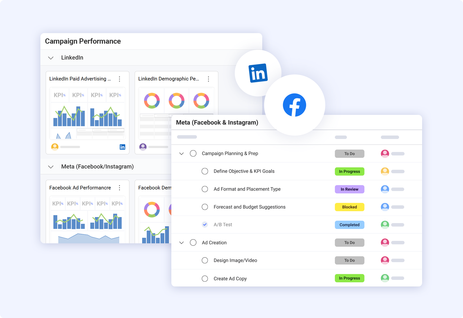 Paid Social Media Template